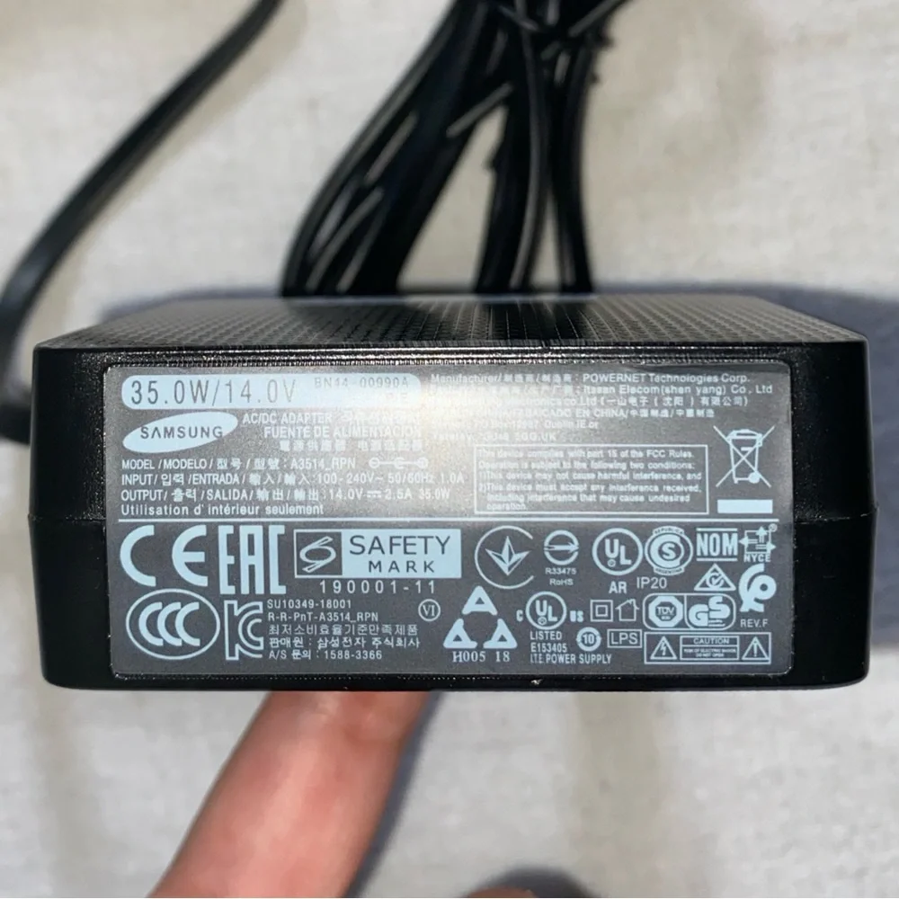 Samsung BN44-00990A 35W 14V Monitor Charger Adaptor Samsung A3514-RPN 6.5*4.4mm